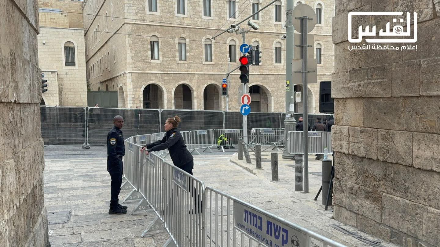 المصدر: محافظة القدس