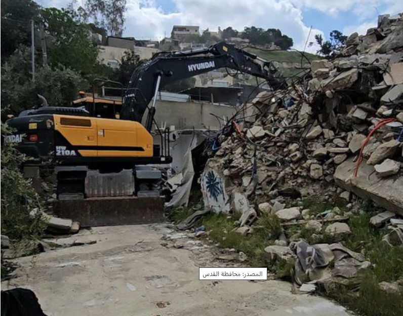 المصدر: محافظة القدس