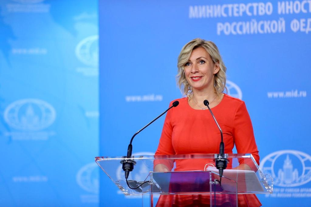 المتحدثة الرسمية باسم وزارة الخارجية الروسية ماريا زاخاروفا