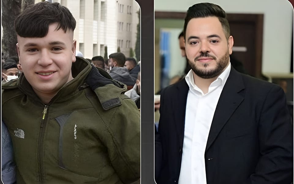 الشهيدان الشقيقان محمد ومهند مطير 