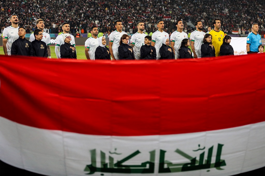 المنتخب العراقي (تصوير: أ ف ب)