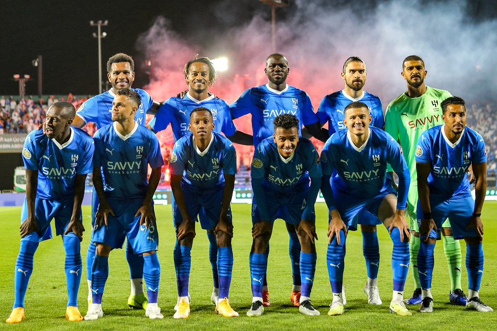 الهلال السعودي-تصوير (أ ف ب)