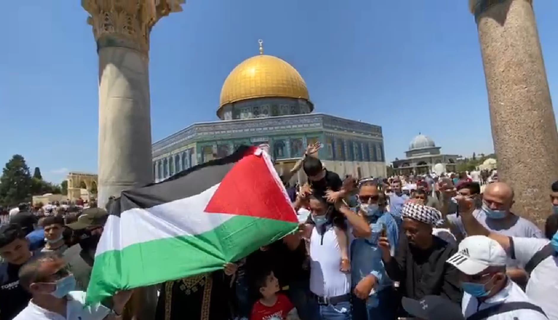 جانب من الغضب الشعبي في القدس المحتلة