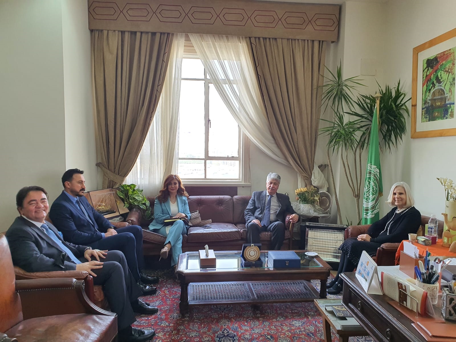 جانب من اللقاء