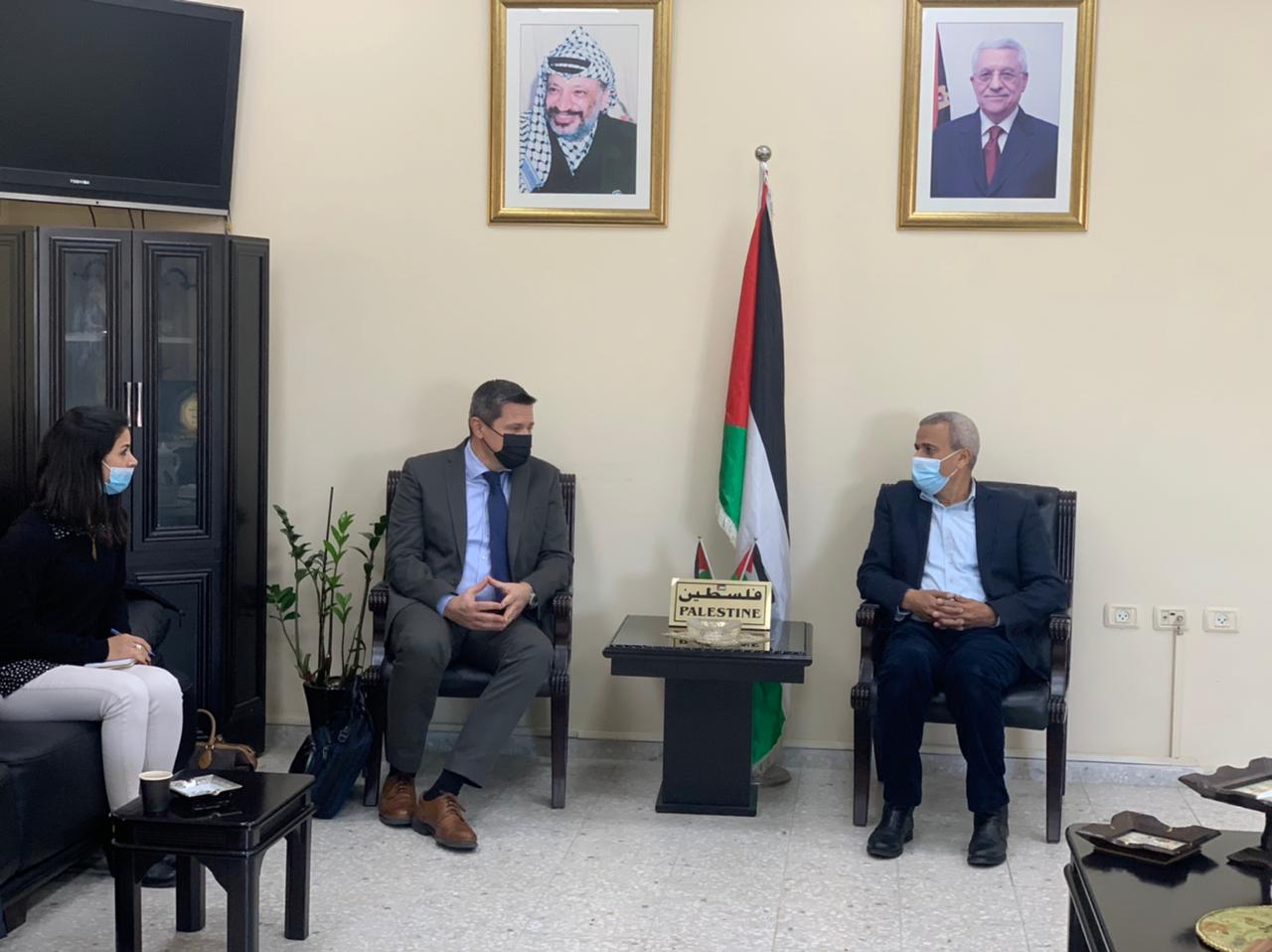 جانب من اللقاء- تصوير: ميساء عمر/ وفا