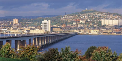 مشهد عام لمدينة دندي البريطانية