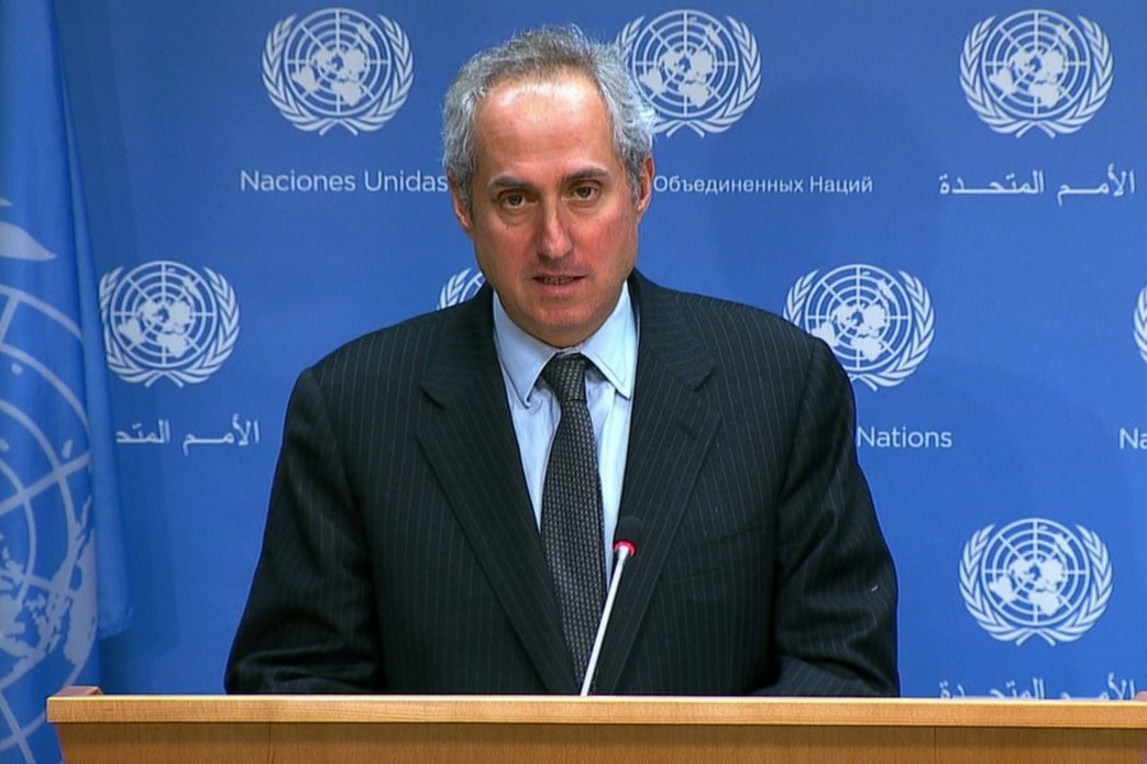 ستيفان دوجاريك، المتحدث باسم الأمين العام للأمم المتحدة