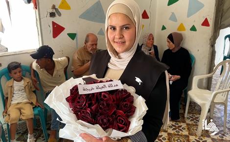 نور الهدى تحصد التفوق رغم الفقد والعدوان نور الهدى تحصد التفوق رغم الفقد والعدوان